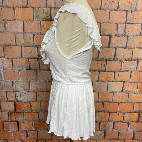 Free People Float Away Faux Wrap Ruffle Tank Top - Picture 6 of 12